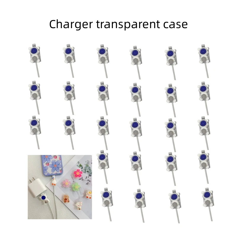 1pcs Cartoon Animal Protector Usb Line Earphone Cable Protector Charger Cartoon Data Line Protectors Cable Organizer