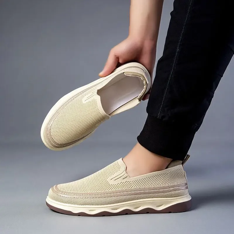 

Sneakers Mesh Minimalist Sports Cushioned Insole Men's Casual Shoes Elegant Classic Original Common Cheap Liquidation Male Shoe