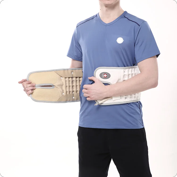 New Products Back Support Lumbar Brace Medical Grade Lower Back Pain Relief Belt air Traction