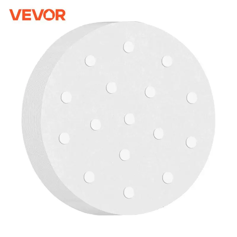 VEVOR 500Pcs Burger Patty Paper Oil Absorbing Paper For Hamburger Press Machine 100mm 130mm Food Grade Nonstick Meat Pie Tool