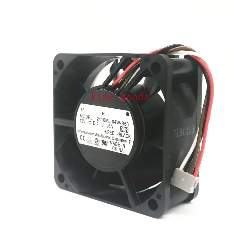 FOR NMB 2410ML-04W-B56 C02 12V 0.26A 6025 4-PIN Sharp 3511 copier cooling fan