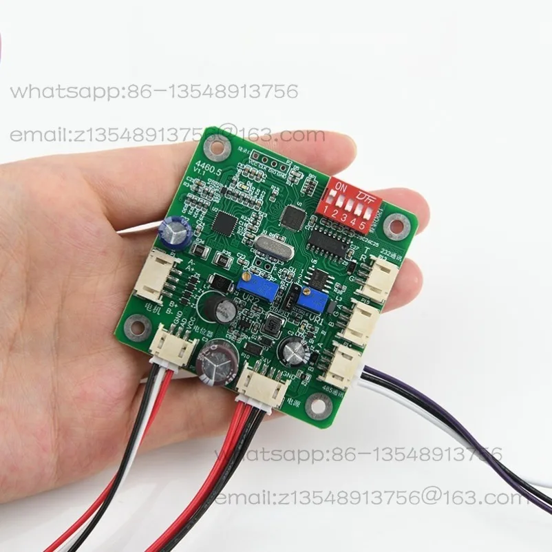 Stepping Motor Driver Board Motor Driver Control Peristaltic Pump PCB Driver Module, Accessory Set