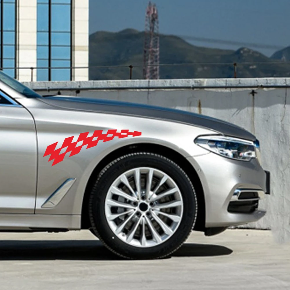 

Аксессуары, автомобильные наклейки, виниловые наклейки с гоночным флагом, клетчатые флаги, наклейки на колеса, брови, автомобиль, автофургон, практичный