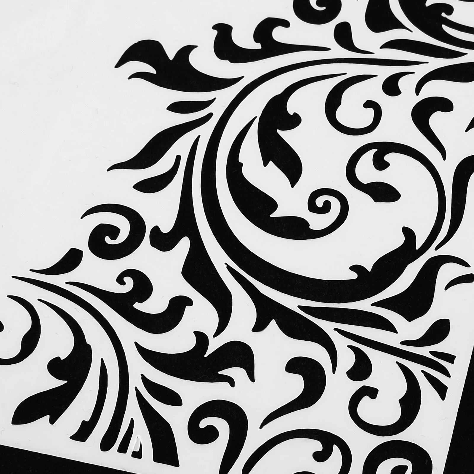 4 Pcs Hollow Out Template Hollow-out Painting Stencil Stencils for Canvas Drawing on Wood Flower Wall