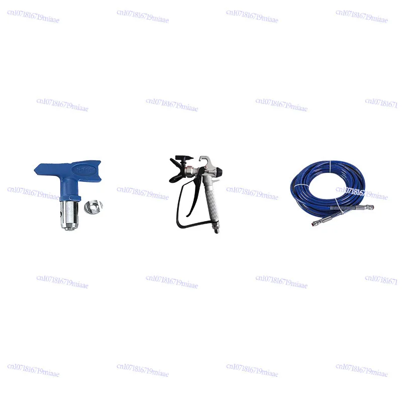 Level tripod bracket, tripod adapter, extended rod spray gun, lithium battery charger.