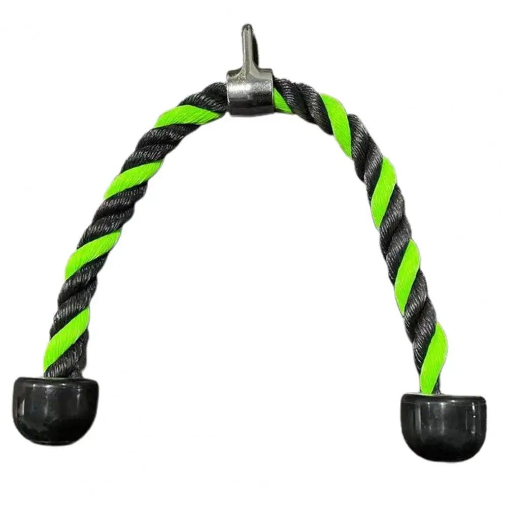 Men Tricep Rope Push Pull Down Cord For Bodybuilding Exercise Gym Workout Pulldown Back Shoulder Muscle Exerciser Pull Down Rope