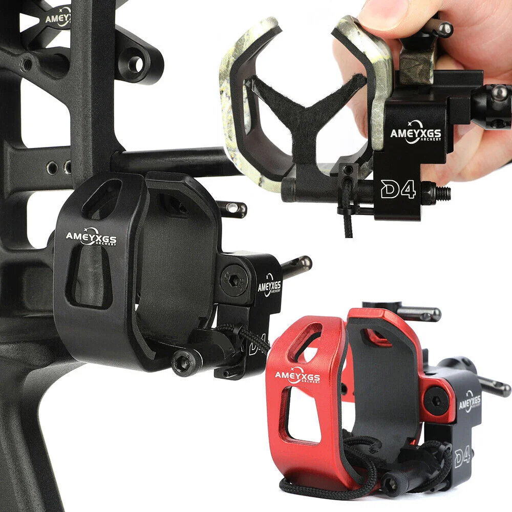 Compound Bow Drop Away Arrow Rest with Shock Absorbing Pad Right Hand Micro Tunable for Hunting and Target Shooting Sports