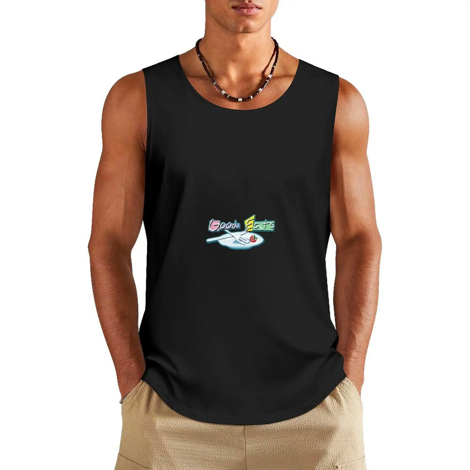 

good eats alton brown Tank Top gym Men's t-shirts Men's fitness t-shirt gym wear men summer