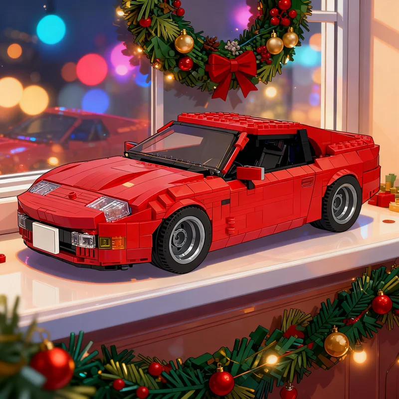 

1462pcs MOC Nissan 300ZX Creator Expert Model Building Blocks Creative DIY Gift Display Decor Assemble Premium Adult Kids Desk
