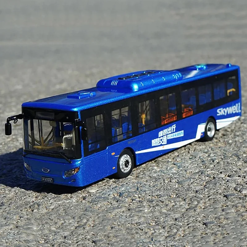 1:43 Nanjing Jinlong Kaiwo H12 Electric Bus Miniature