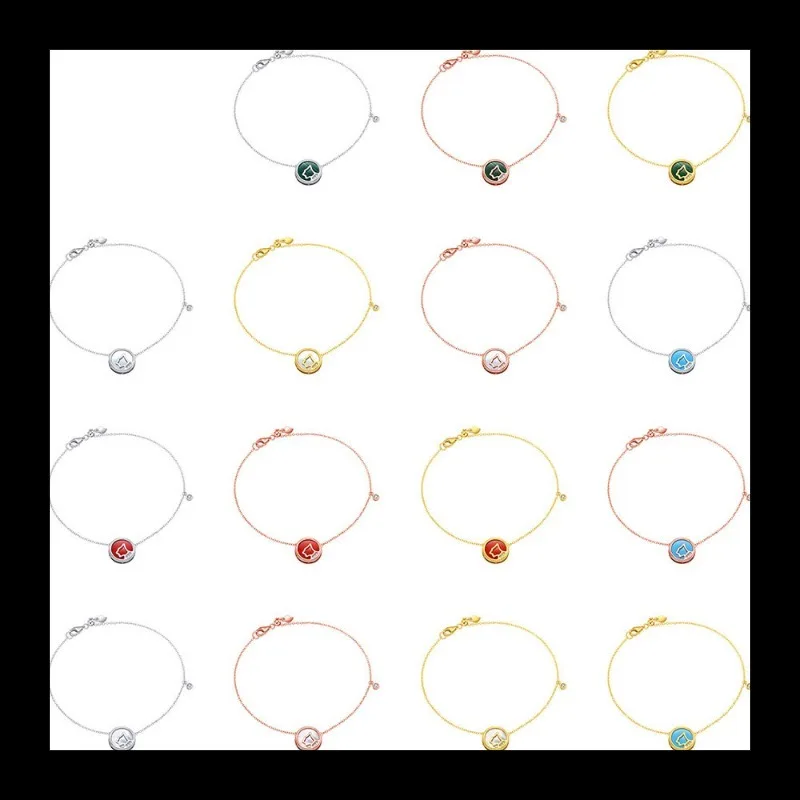 شعبية S925 الفضة الاسترليني جولة نمط شخصي بسيط وجديد تصميم تنوعا سوار المرأة