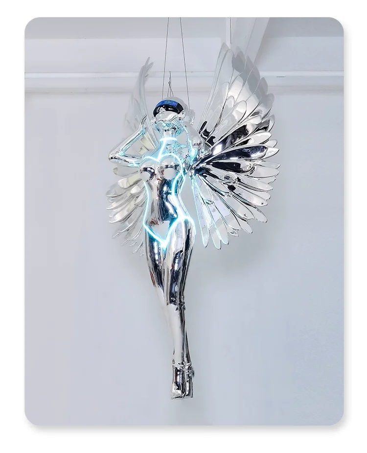 V3 Empty Mountain Base Ornament Future Machinery Ji Muse y Sculpture Art Decoration Ornament