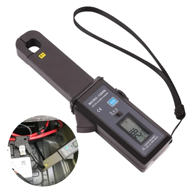 

Auto Circuit Troubleshooting Detection Non Contact Car Leakage Current Clamp Meter Anti Low Current Tester