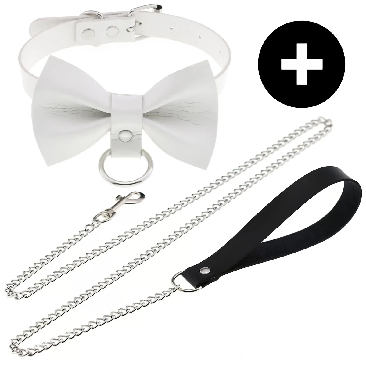 Sexy Retro Punk Style Charming Bows With Necklaces Collars With Drawstrings Suitable For Daily Christmas Valentine's Day Gifts