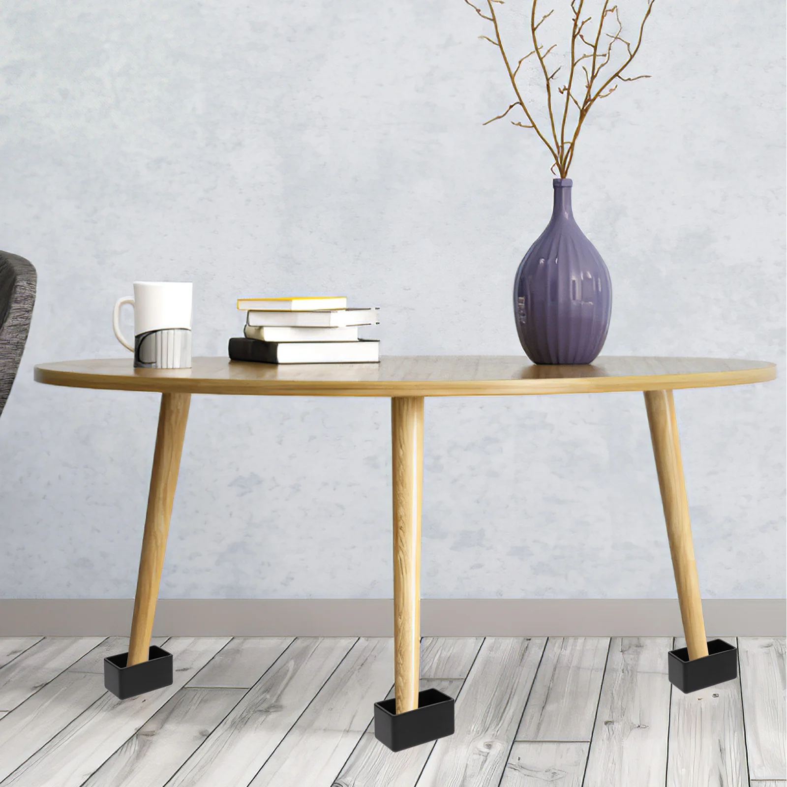 

30Pcs Table Foot Pads Anti-Slip Chair Leg Covers for Hard Floors Furniture Protectors Noise Reducing for Home