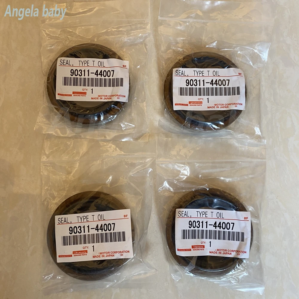 4 Pieces OEM 90311-44007 Toyot-a New SEAL, OIL (FOR REAR DIFFERENTIAL CARRIER)