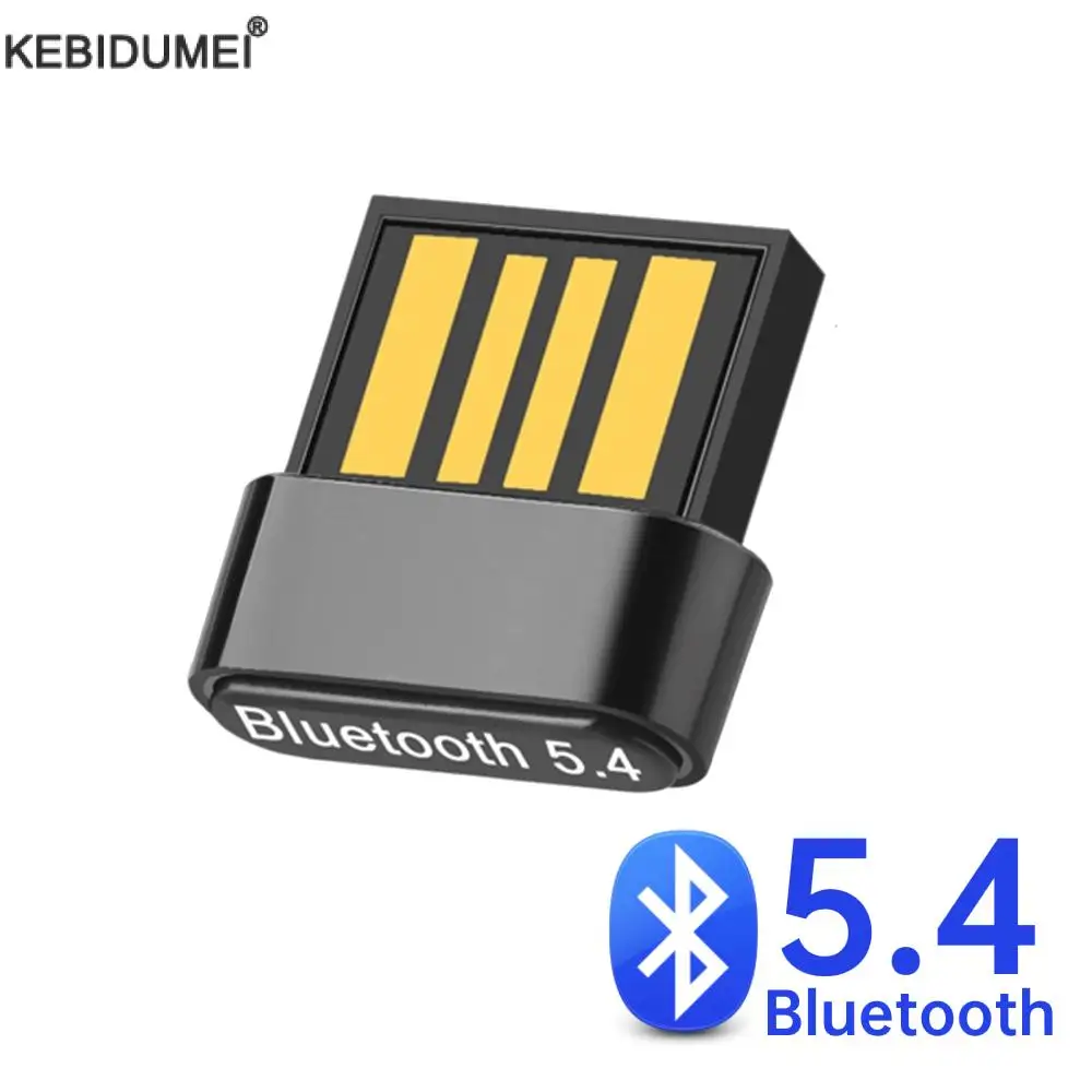 USB Bluetooth 5.4 Adapter Bluetooth 5.3 Adaptador Dongle for PC Laptop Wireless Speaker Audio Receiver USB Transmitter