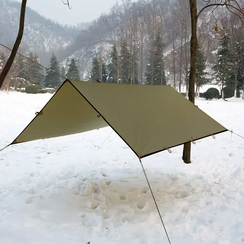 Imagen 2 del producto 19 Colgante: Toldo impermeable verde oliva, verde, adecuado para instalación y camping y viajes multifuncionales