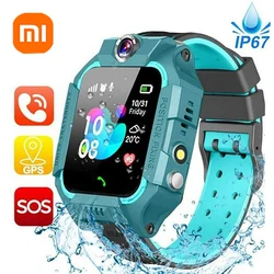 XIAOMI Kids SmartWatch 4G WIFI SOS Phone Watch With Sim Card IP67 Waterproof Remote Photo Kids Gift For Children For IOS Android