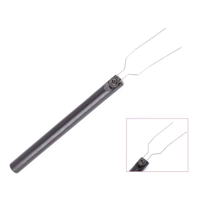 F92C متعددة الاستخدامات 2Claw IC أداة استخراج رقاقة grabber الإزالة بدون جهد للأجزاء الصغيرة رائعة لإصلاح مكونات الإلكترونيات