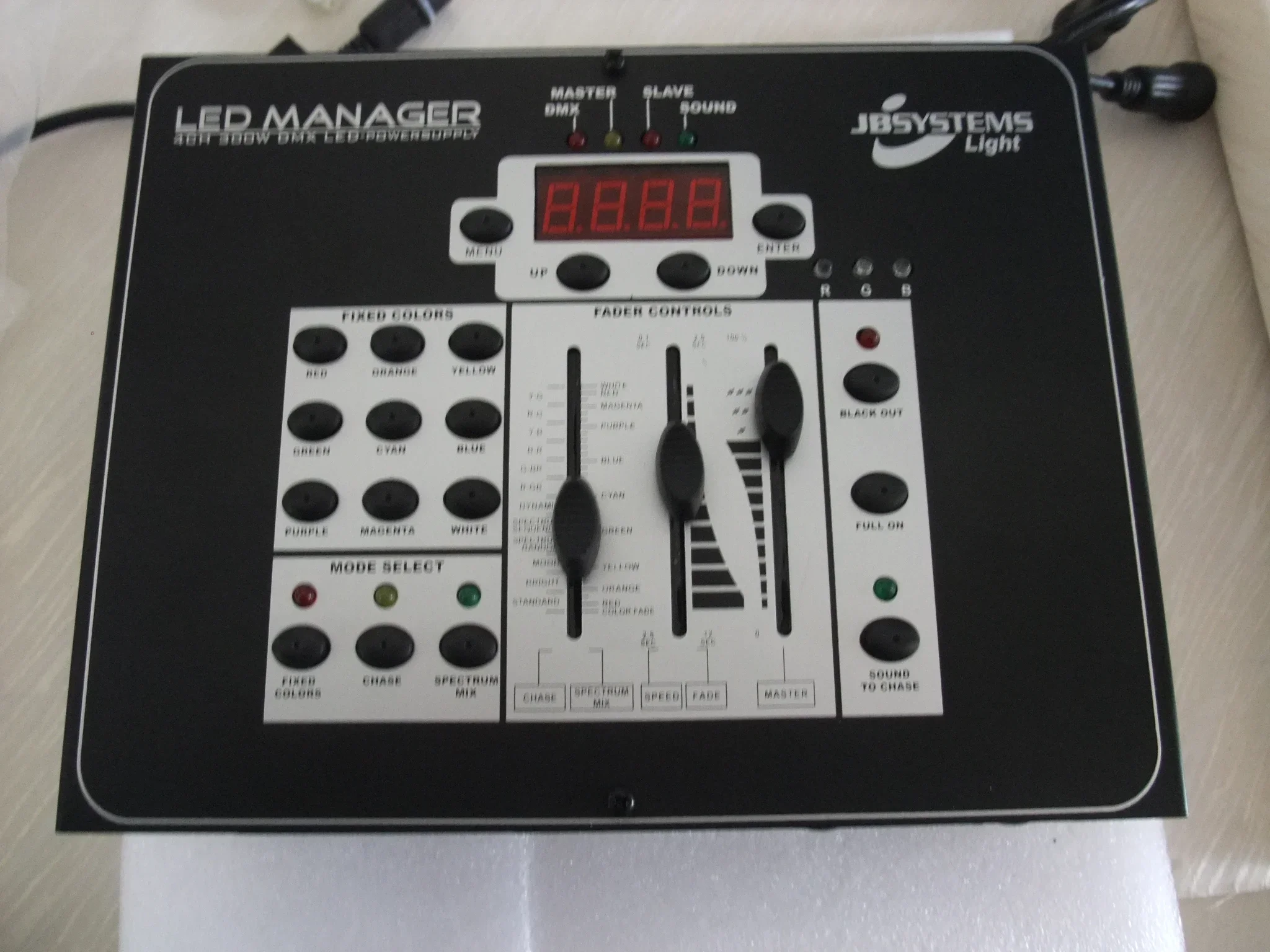 Fuente de alimentación profesional, controlador LED, gerente LED, controlador DMX