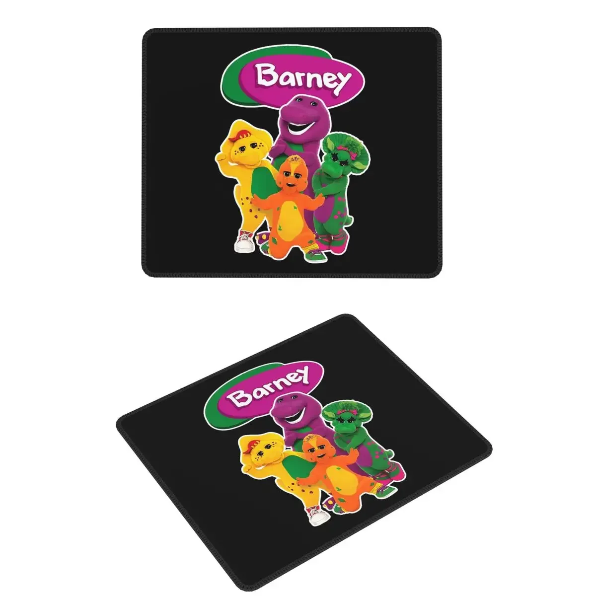 Barney And Friends Mouse Pad Computer Keyboard Mouse Mat Gaming PC Desk Mat Office Accessories Table Mats