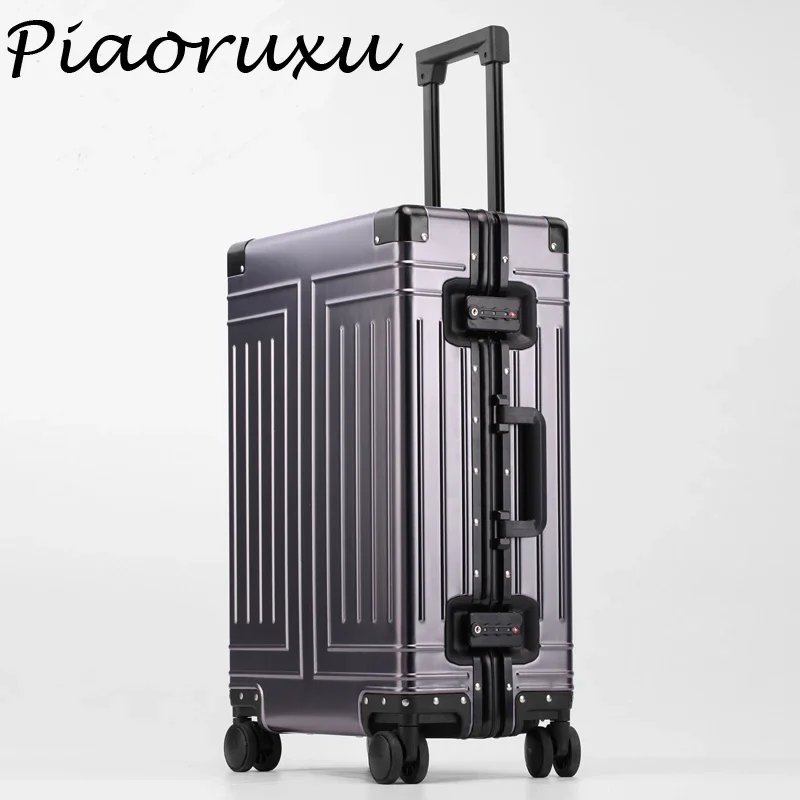 100% Aluminum Alloy pull rod suitcase 20\