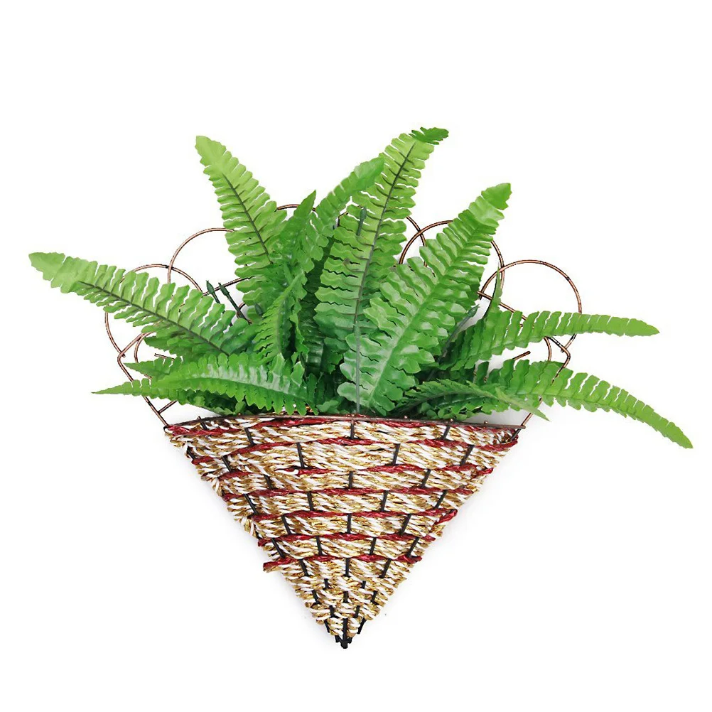 

Green Artificial Fern 37Cm Plastic Fabric Leaves Lifelike Foliage for Vase Arrangement Home Banquet Office Wedding