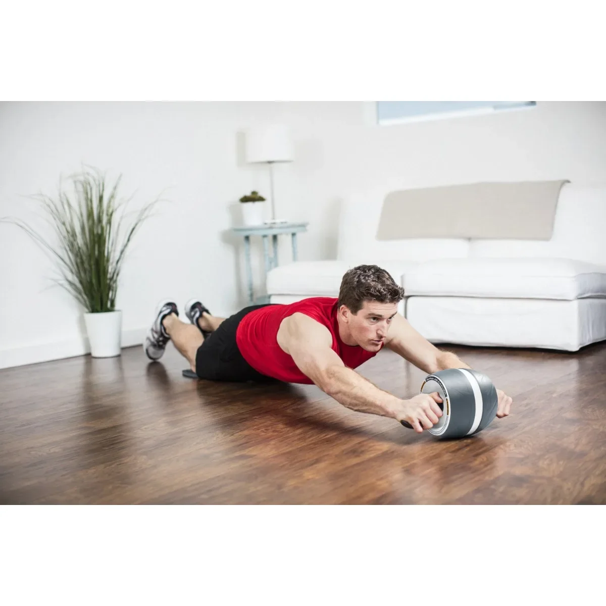 Roller Wheel, Core Strength Trainer for Home Gym Workouts, Abdominal & Full Body Exercise Equipment