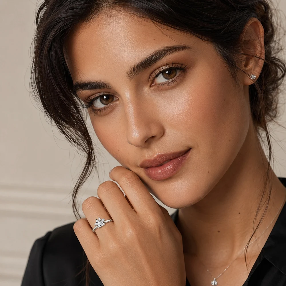 Ring Brilliant Paw Cat Europe Style Delicate Fine Jewerly For Women Summer Brand New Cute Gift In 925 Sterling Silver