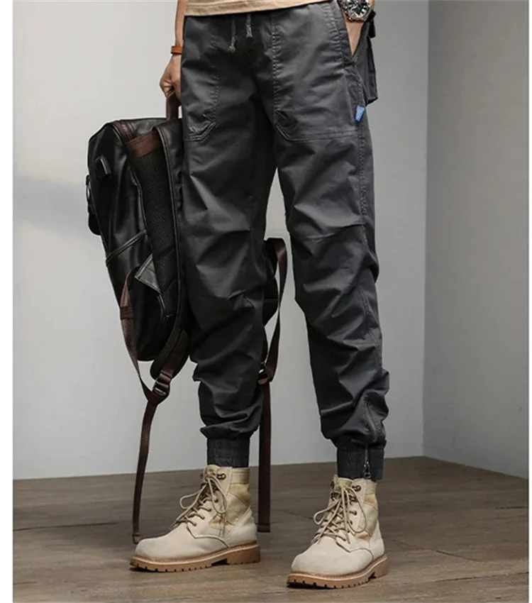 2023 autunno New Fashion Trend Youth Outdoor Sports Workwear Pants pantaloni Casual larghi e versatili da lavoro mimetici da uomo