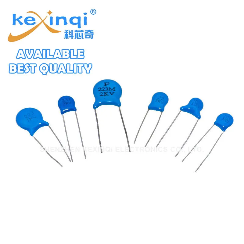 Imagem -02 - Kit de Variedade de Capacitor de Cerâmica de Alta Tensão Caixa Sortida 1nf 2.2nf 10nf 22nf 0.47nf 0.56nf10nf 10nf 10nf 10nf