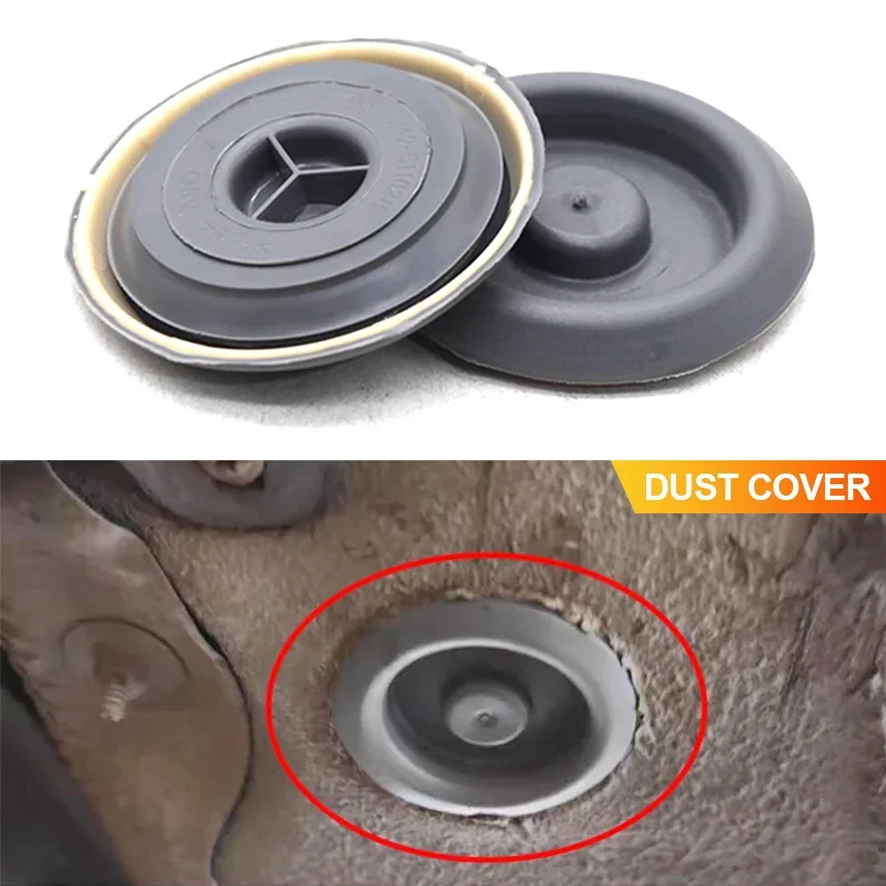 2Pcs For VW S3 8l Tiguan Passat Bora Polo Lavida Gran Lavida Auto Chassis Trunk Spare Tire Floor Dust Waterproof Plug Fasteners