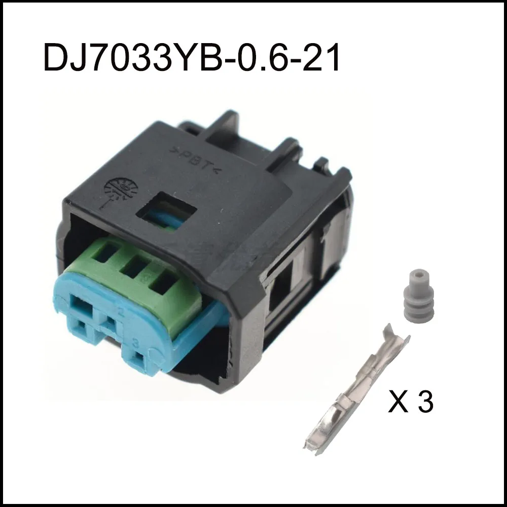 cabo de conector impermeavel automatico plugue automotivo soquete masculino familia inclui selo terminal pinos dj7033yb0621 200set 01