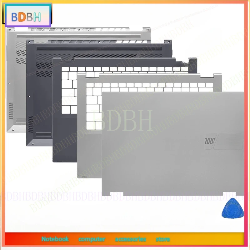 NEW For Vivobook S 14 Flip TP3402 TN340 TP3402Z TN3402Y TN3402Q Laptop LCD Back Cover Front Palmrest Bottom Case