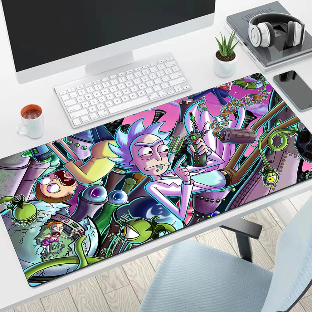 Funny Anime Pic Large Mouse Pad PC Computer Game MousePads Keyboard Mats Office Rubber Anti-slip Mouse Mice Mat 40x90 30x80 CM