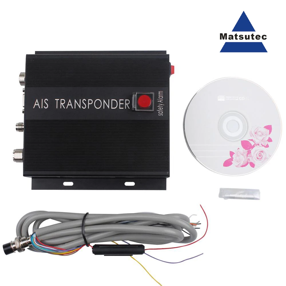 Descuento HA-102 Receptor y transmisor AIS marino 5 vatios Clase B + transpondedor AIS función de doble canal función CSTDMA