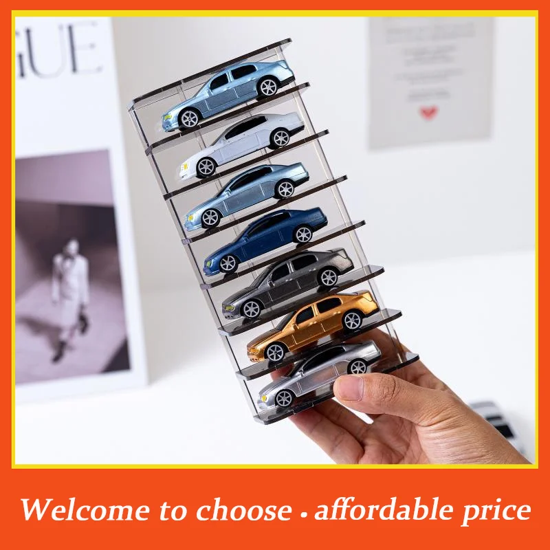 。Acrylic Toy Car Display Case Toy Car Display Show Box Diecast Case Wall Mounted Car Toy Shelf for Storage Mini Cars Model Race