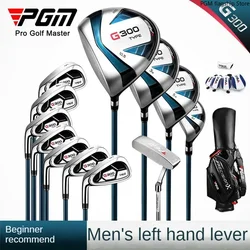 PGM Golf Clubs, Men's Left Glove Clubs, Titanium Alloy 1-wood, Complete Set of 12 Pieces MTG025