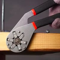 6/8 Inch Magic Wrench Household Maintenance Adjustable Twisting Hand Clamping Socket Outer Hexagonal Multifunctional Tool