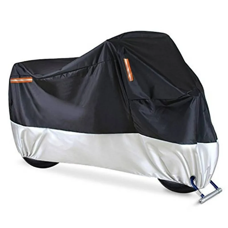 

Motorcycle Cover Heavy Duty Scooter Cover Waterproof Outdoor All Season Universal Weather Quality Protection