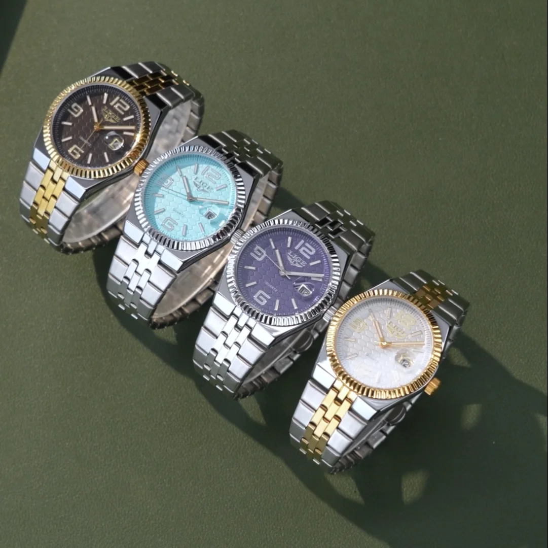 

LIGE Top Brand Luxury Watch Men Casual Fashion Quartz Wristwatches Sports Waterproof Luminous Date Watches Men Gifts Reloj