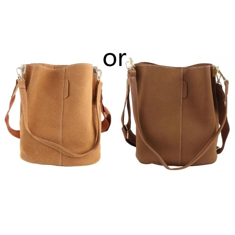 

Soft PU Leather Bucket Crossbody Bags for Women Shoulder Bags
