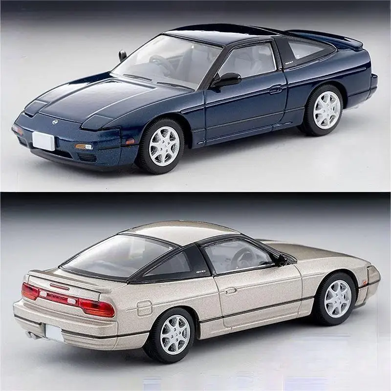 

Коллекционная модель автомобиля Tomytec Tomica TLV 2211, модель 1/64 дюйма, Nissan Silvia 180SX Type-ll, литой под давлением, Коллекционная модель автомобиля, подарок, 1991