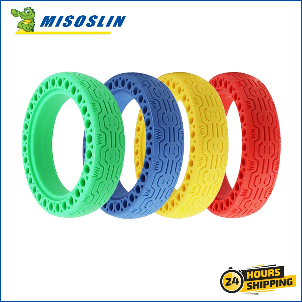 

4Colors Anti-Explosion Tyre Durable yellow Wheel Electric Scooter for Xiaomi/Mi3 Pro M365 Pro2 Tubeless Hollow Solid Tire Wheels