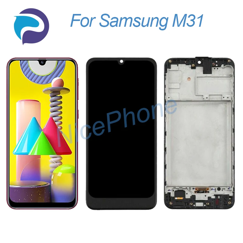 

ЖК-экран для Samsung M31 с сенсорным цифровым преобразователем дисплей 2340*1080 SM-M315F, SM-M315F/DS, SM-M315F/DSN M31 экран ЖК-дисплей