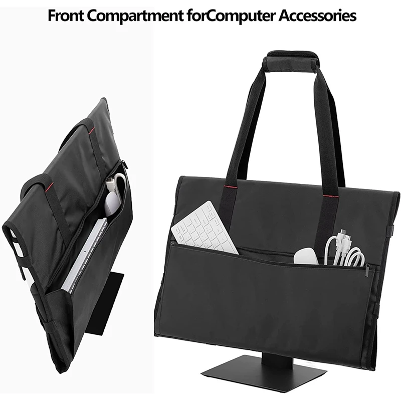 A56G-Carrying Bag For 24 Inch LCD Screens And Monitors,Protective Monitor Travel Case For 24 Inch Monitor