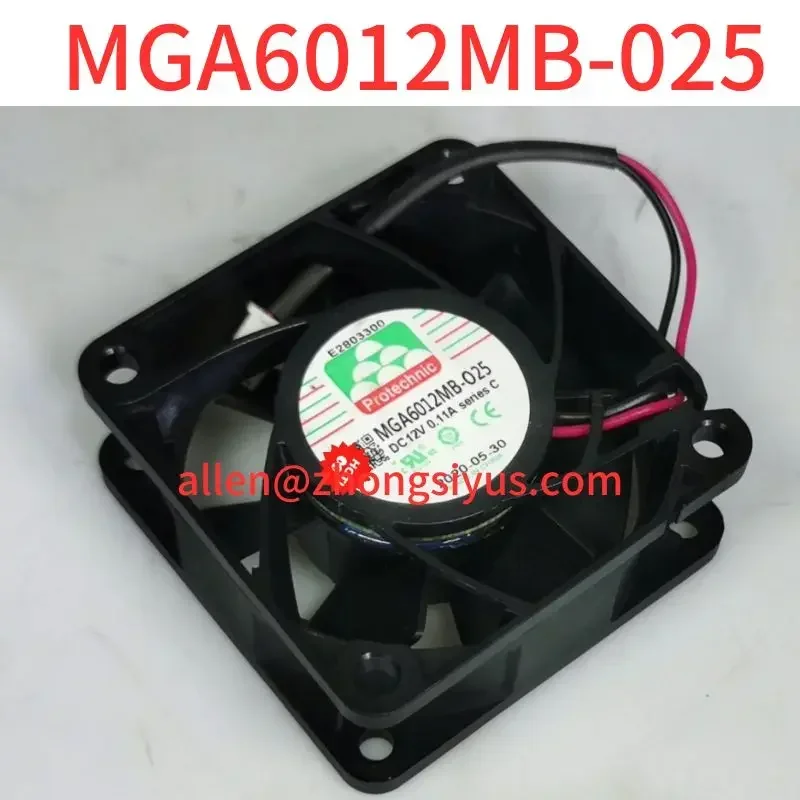 

Brand-new MGA6012MB-025 6025/12V Ball Cooling Fan 6cm cooling fan