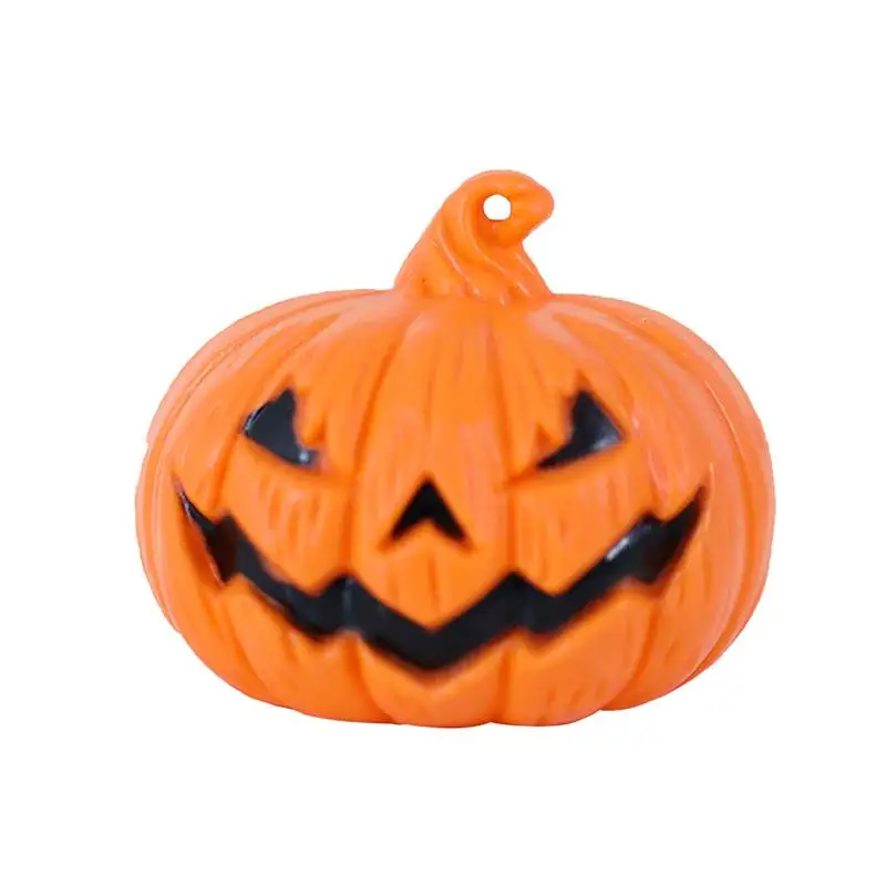 Small Light Up Pumpkin Halloween Pumpkin Lantern Halloween Jack-O-Lantern LED Lights Light Up Small Jack O Lantern Orange Jack-O