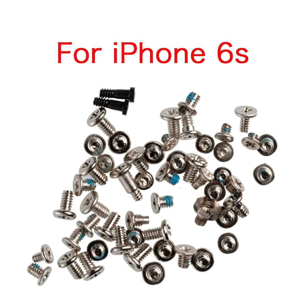 FullScrew Set Replacement  For iPhone 6 6s 7 7P 8 Plus X XS XR XS Max 11 12 Pro Max With 2x Bottom Screws